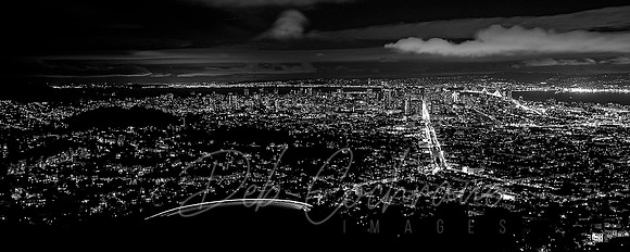 San Francisco Night 1 b+w